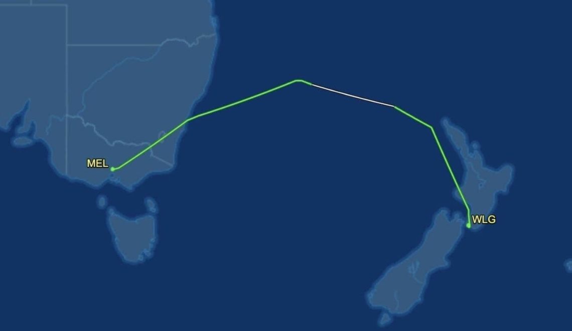 澳洲航空因為機件故障紐西蘭返國班機變忽必烈？